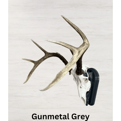 Whitetail Deer European Mount - Gunmetal Grey (Limited QTY)